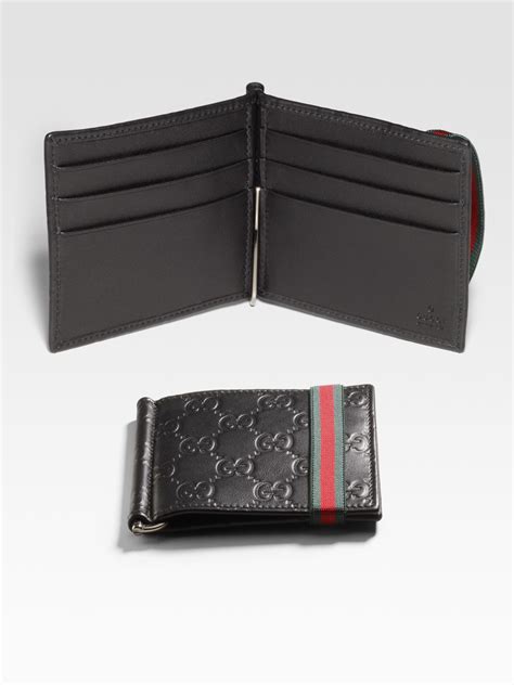 gucci card holder and money clip|money clipper wallet gucci.